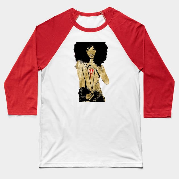 Vintage Erykah Badu Baseball T-Shirt by Kiho Jise